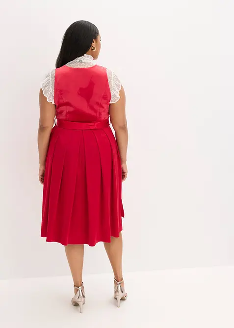 Dirndl avec velours, longueur midi (ens. 2 pces), bonprix