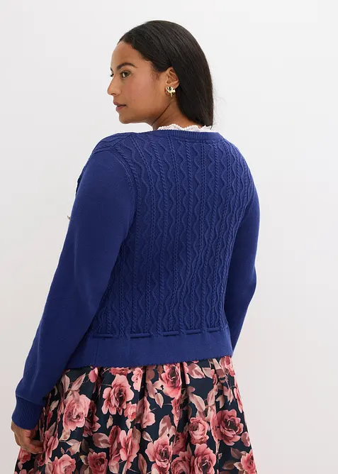 Trachten-Strickjacke, bonprix