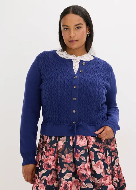 Trachten-Strickjacke, bonprix