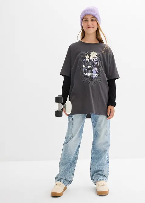 T-Shirt Wednesday aus reiner Baumwolle, Wednesday