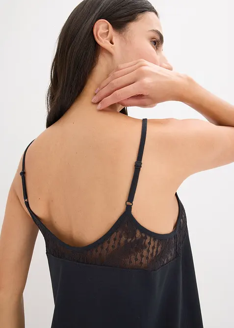 Kurzes Nachthemd aus softem Modal-Mix, bonprix