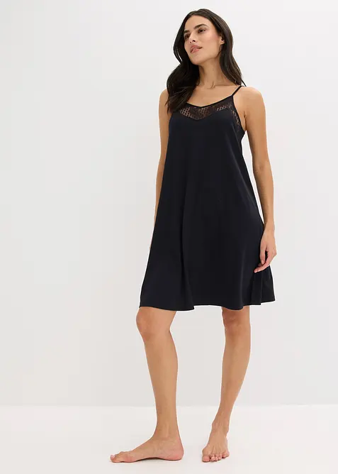 Kurzes Nachthemd aus softem Modal-Mix, bonprix