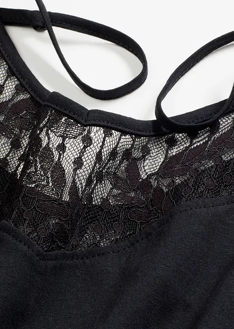 Kurzes Nachthemd aus softem Modal-Mix, bonprix