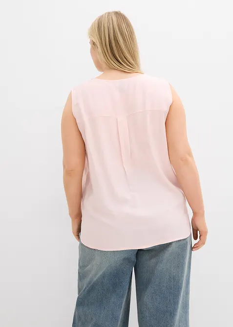 Blusentop aus weicher Viskose, bonprix