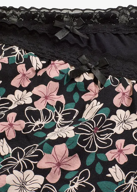 Highwaist Slip mit Bio-Baumwolle (4er Pack), bonprix