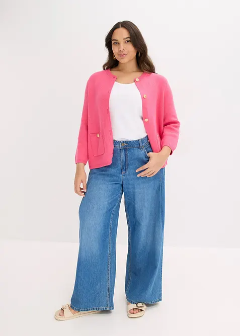 Strickjacke aus Baumwolle, bonprix