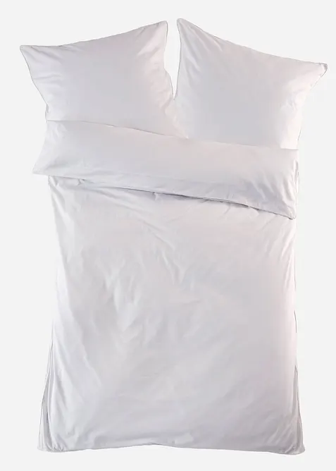 Parure de lit en coton renforcé avec passepoils, bonprix