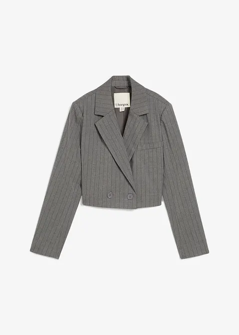 Blazer court avec col à revers, bonprix