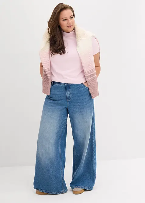 H&uuml;ftlanges T-Shirt, bonprix