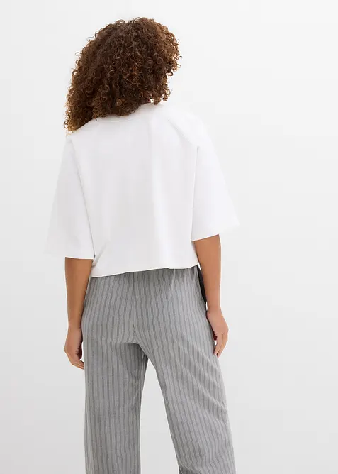 Oversize-Sweatshirt aus weichem Baumwoll-Mix, bonprix