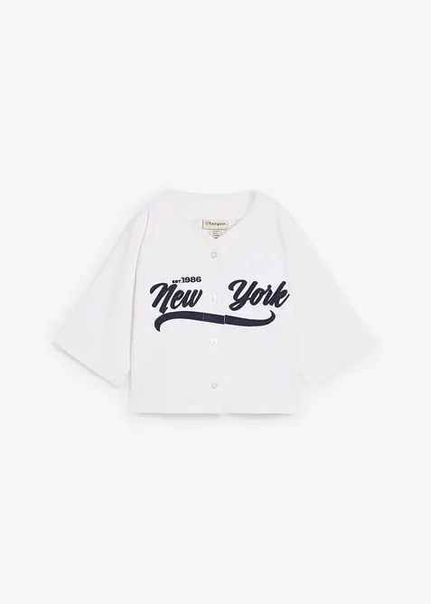 Sweat oversize doux en coton mélangé, bonprix