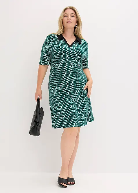 Robe polo midi, bonprix