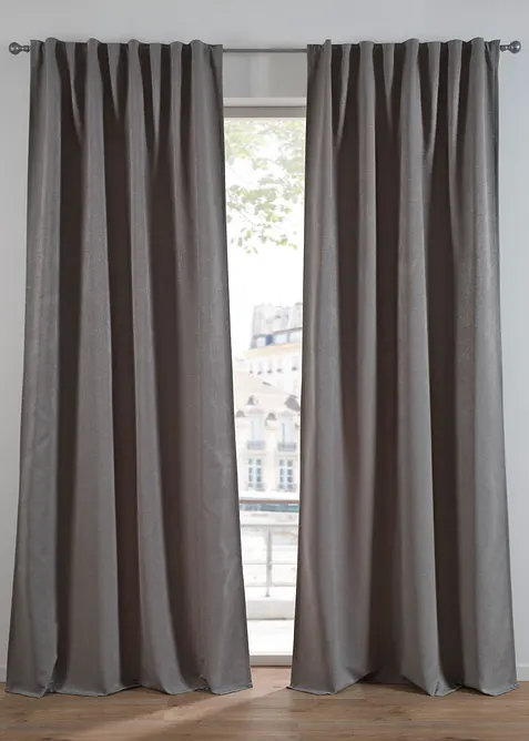 Abdunkelnder Jacquard Vorhang (1er Pack), bonprix