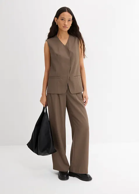 Pantalon à texture twill, bonprix