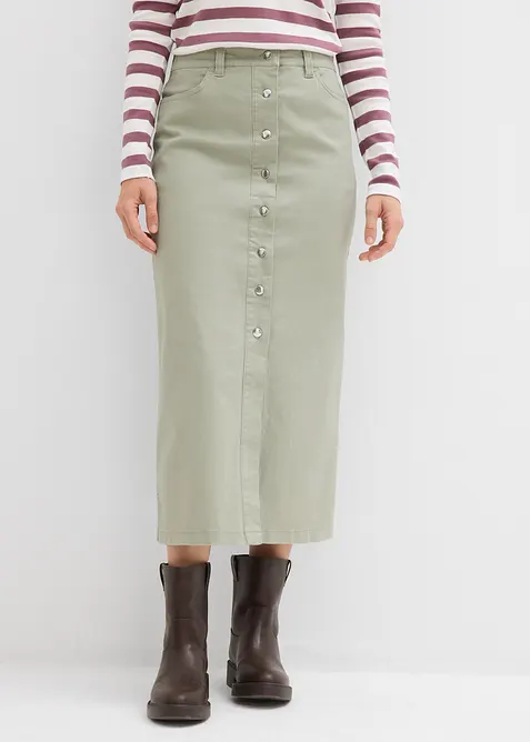 Twill Midirock, bonprix