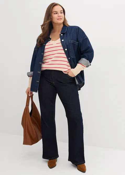 Pullover aus Baumwollmix, bonprix