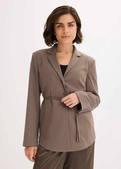 Blazer en viscose mélangée, bonprix