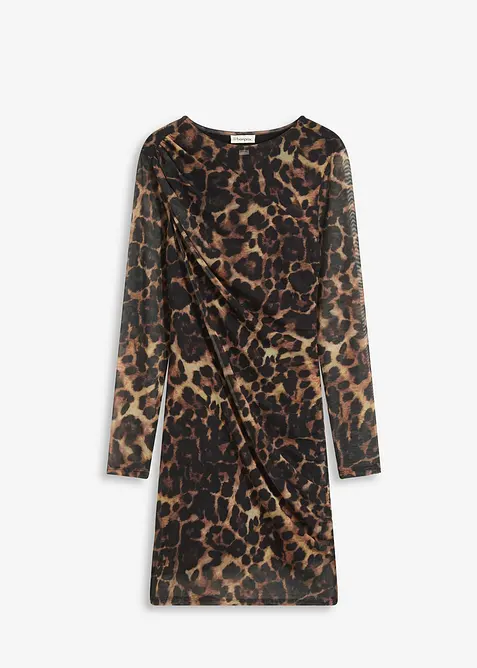 Minikleid mit Raffung, bonprix