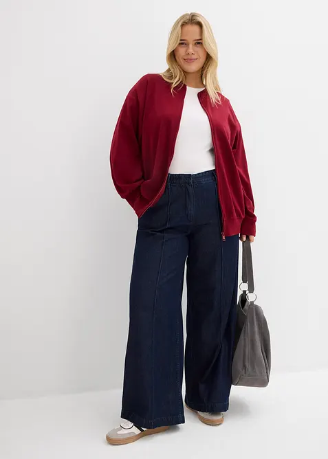 Gilet en molleton 100% coton, bonprix