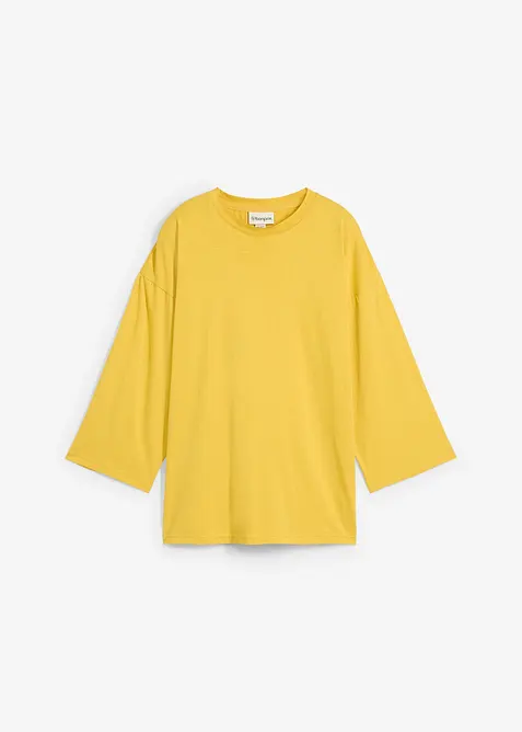 Trapezf&ouml;rmiges Shirt mit Seidenanteil, bonprix