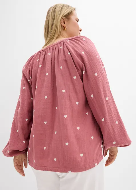Tunique en douce gaze de coton, bonprix