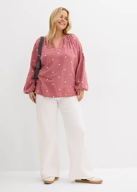 Tunique en douce gaze de coton, bonprix