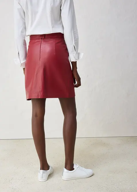 Minirock aus Lammnappa, bonprix