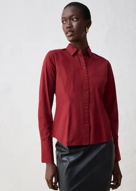 Chemisier en coton et soie, bonprix