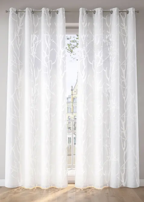 Voilage en dévoré (1 pce), bonprix