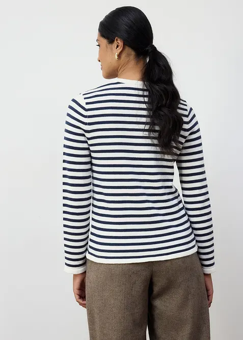 Strickjacke mit Seidenanteil, bonprix