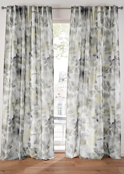 Fertigvorhang mit Druck (1er Pack), bonprix