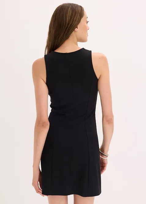 Minikleid mit Schmuck-Knopf, bonprix