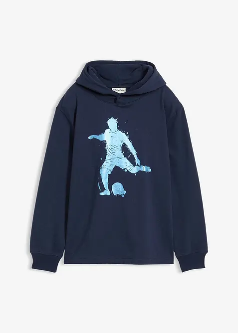 Hoodie aus weichem Baumwoll-Mix, bonprix
