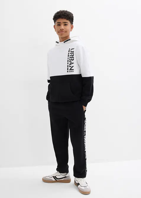 Sweat à capuche 100% coton, bonprix