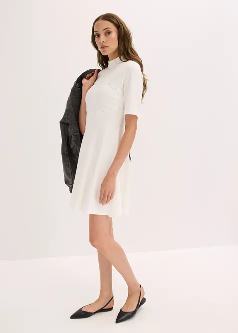 Minikleid mit Nieten, bonprix