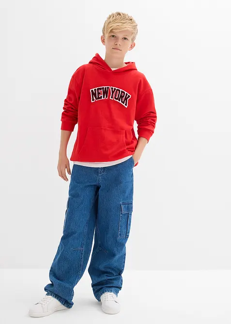 Hoodie aus reiner Baumwolle, bonprix