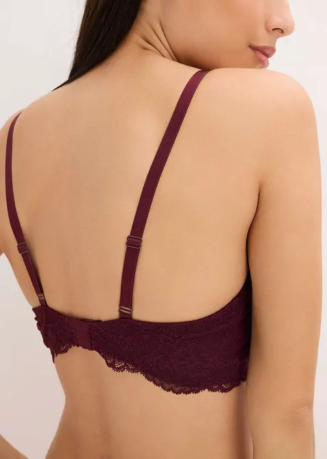 Soutien-gorge à coques en dentelle, bonprix