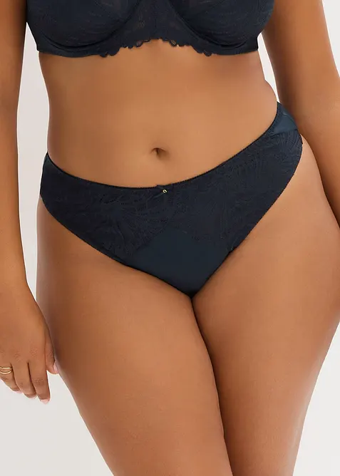 Maxistring mit glänzendem Material (2er Pack), bonprix