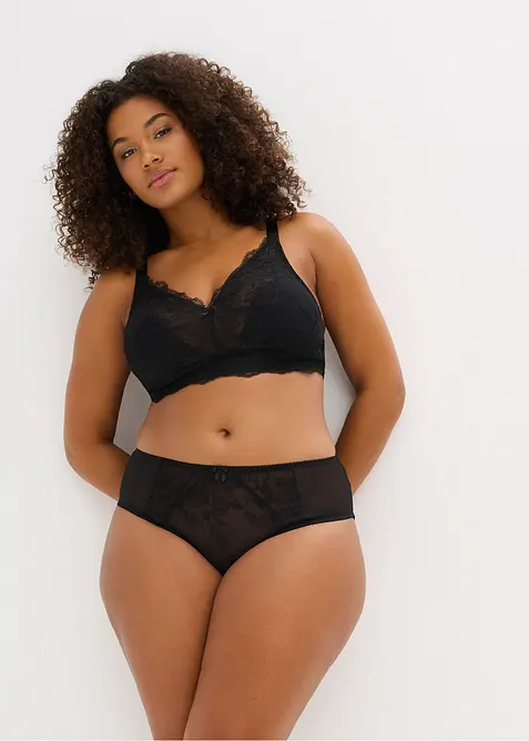 Soutien-gorge bralette avec broderies, bonprix