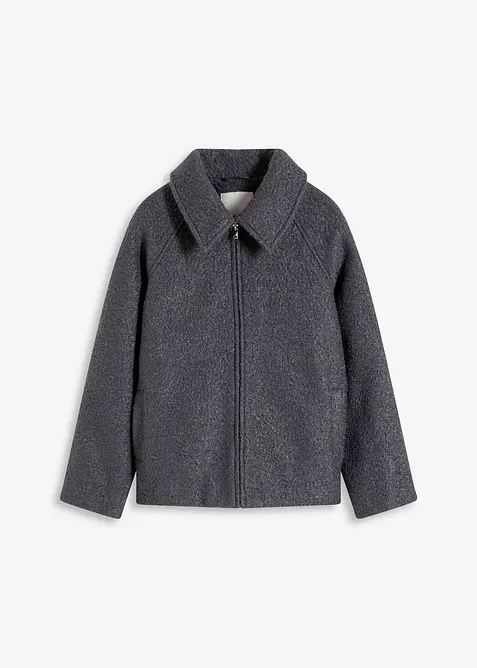 Blouson aus softem Bouclé, bonprix