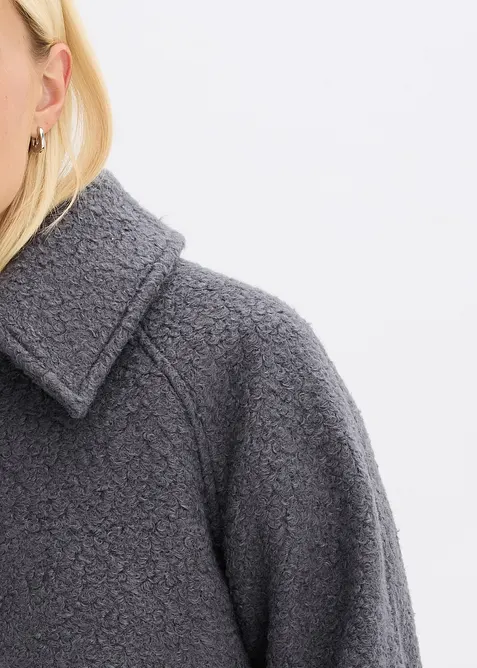 Blouson aus softem Bouclé, bonprix