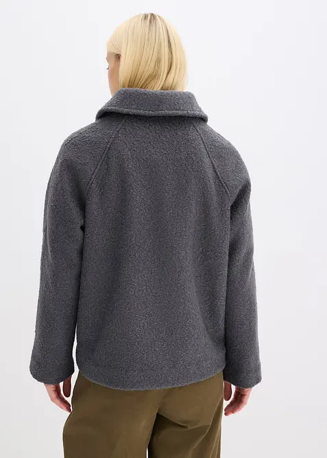 Blouson aus softem Bouclé, bonprix