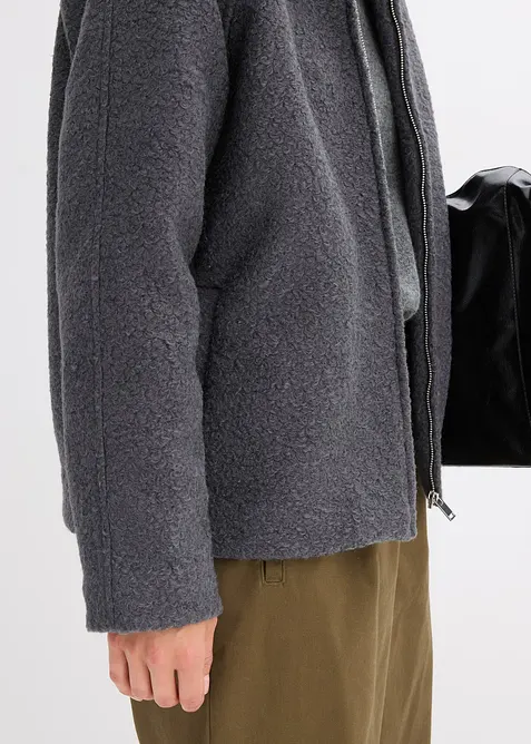Blouson aus softem Bouclé, bonprix