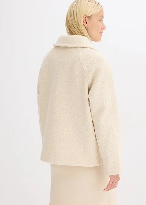 Blouson aus softem Boucl&eacute;, bonprix