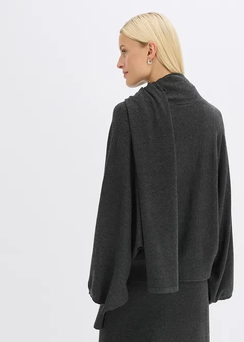 Pull en fine maille de viscose mélangée, bonprix
