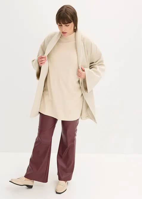 Cape-Pullover aus aus softem Viskose-Mix, bonprix