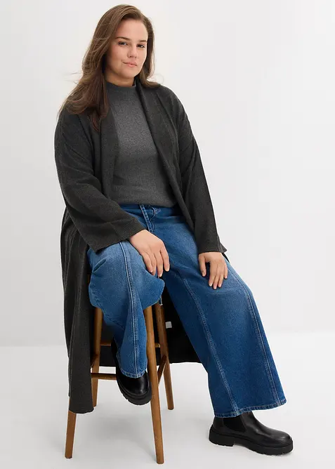 Strickmantel aus softem Viskose-Mix, bonprix