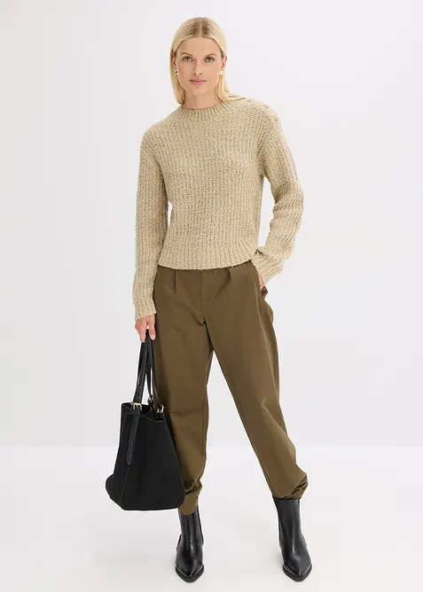 Grobstrick-Pullover, bonprix