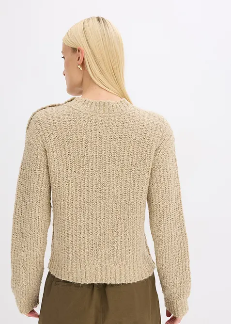 Grobstrick-Pullover, bonprix