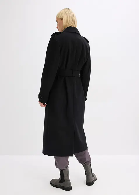 Trenchcoat in Wolloptik, bonprix
